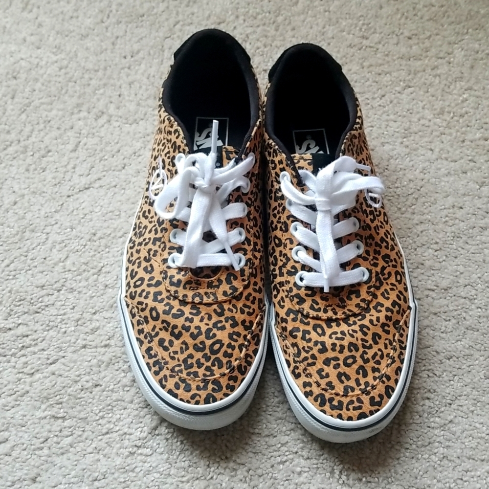 Women's Cheetah Print Vans